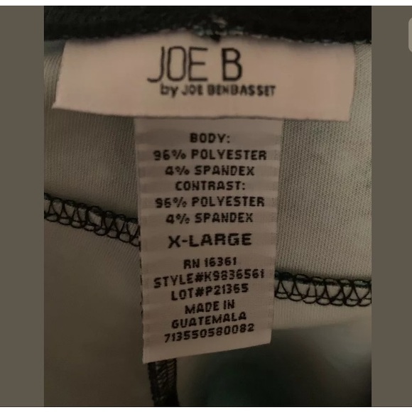 joe benbasset Pull-on pants Size XL, Blue Pattern - Picture 3 of 3